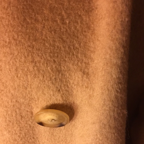 Camel wool coat trench Sell it as i gained weight - Picture 3 of 7